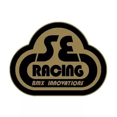 SE Racing - 80'S Head Tube Decal - Gen 2 BLACK & GOLD- Old School Bmx • $11