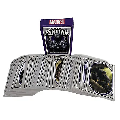 Black Panther Playing Cards Open Box (NEW Deck) Marvel Ages 6+ • $9.50