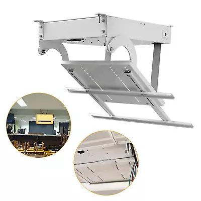 Electric Motorised TV Bracket Hanger Ceiling Mount +Remote For 32  To 70  Screen • $284.05