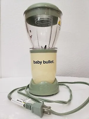 MAGIC BULLET Baby Bullet Personal Size Or Baby Food Blender BB-101S-Tested/Works • $15.95