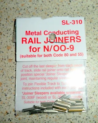 Peco Rail Joiners SL-310 N/OO-9 • £3.30