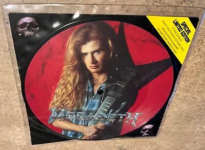 Megadeth EXCLUSIVE  7  Dave Mustaine Picture Disc  Vinyl (SPECIAL LIM EDITION) • $32