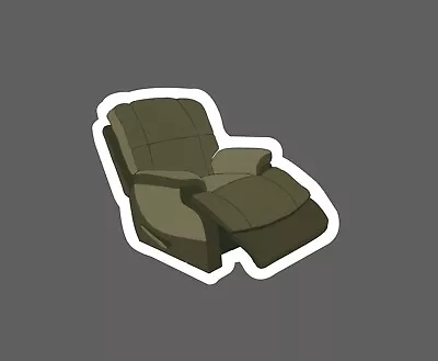 Recliner Sticker Couch Relax Waterproof - Buy Any 4 For $1.75 Each Storewide! • $2.95