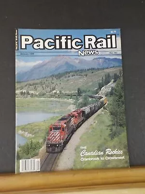 Pacific Rail News #302 1989 January The Canadian Rockies PCC San Manual Arizona • $5.50