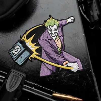 Joker I Forgot To Punch Out Embroidered Patch • $5