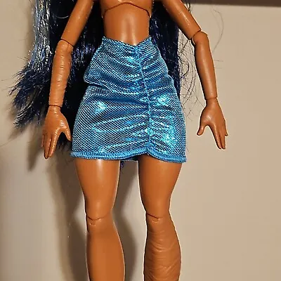 Monster High Skulltimate Secrets Cleo Metallic Blue Skirt G3 2023 • $4.99