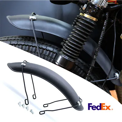 $44.09 • Buy Matte Black Motorcycle Front Wheel Fender Metal Mudguard Guard Protection Metal