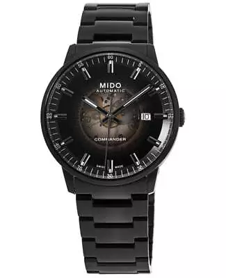 New Mido Commander Gradient Black Dial Black Men's Watch M021.407.33.411.00 • $786