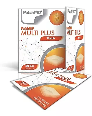 3 Packs PatchMD Multivitamin Multi Plus Patches 90 Day Supply TTL Exp 12/24 • $32.24