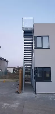 £1 • Buy External And Fire Escape Stainless Steel Staircase Manufacturing