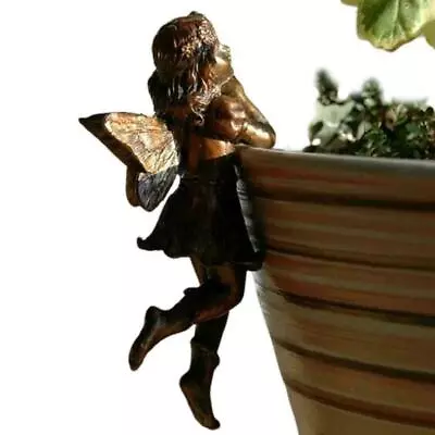Garden Ornament Hanging Magical Fairy Angel Cherub Home Decor Figurine Statue • £5.05
