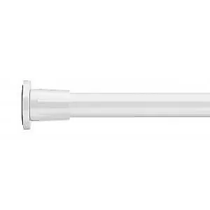 £14.83 • Buy Self Supporting Shower Cubicle Telescopic Rod - White