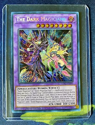 The Dark Magicians LDS3-EN090 Secret Rare Limited Edition YuGiOh NM • $13.97