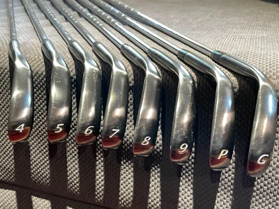 $399 • Buy Adams Idea Forged Black CB2 Irons - 4 -GW - KBS Tour Stiff Shafts