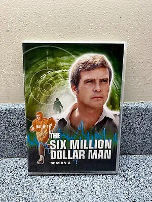 The Six Million Dollar Man Pilot TV Movies And Complete Season 3 - 6 DVD Set • $7.99