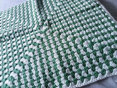 New Handmade Baby Blanket Crochet • £9.99