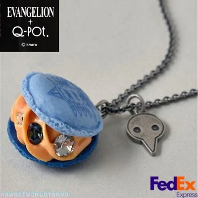 $154 • Buy Evangelion X Q-pot Mark.06 Macaroon Necklace EVANGELION Accessory Japan FEDEX