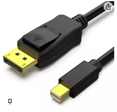 BENFEI New Mini DisplayPort To DisplayPort Cable 2 Pack Mini DP Male To Male • $9.99