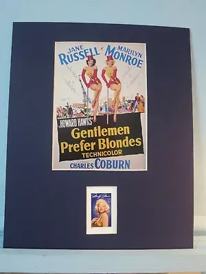 Marilyn Monroe In  Gentlemen Prefer Blondes   Honored By Her Own Stamp • $24.99