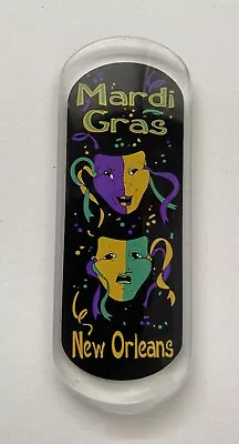 Mardi Gras Magnet Vintage Mardi Gras New Orleans Carnival Souvenir Fridge Magnet • $8.99