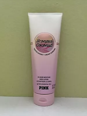 (1) Victoria's Secret PINK BRONZED COCONUT 24HR Moisture Body Lotion 8oz NEW • $16.95