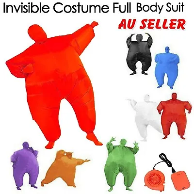 Inflatable Suit Full Body Costume Funny Fancy Dress Cosplay Clothes Party Toys • $43.99