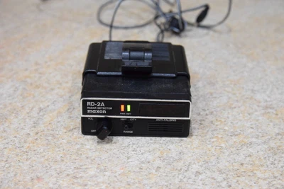 $16.99 • Buy Maxon Radar Detector Black Anti-Falsing RD-2A Vintage