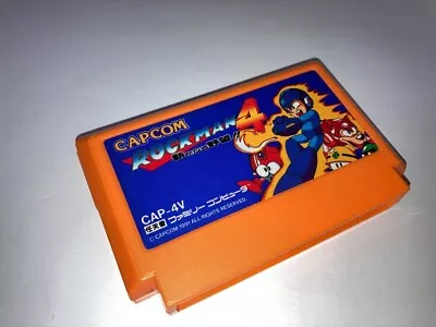 Rockman 4 Megaman Nintendo Famicom FC In Stock CAPCOM 1991 A Japan Import • $6.99