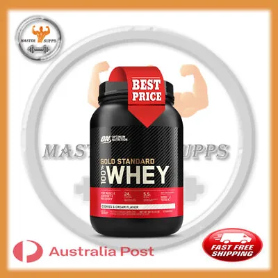 Optimum Nutrition 100% Gold Standard 2LB & 5LB Whey Protein  On  NO • $72.90