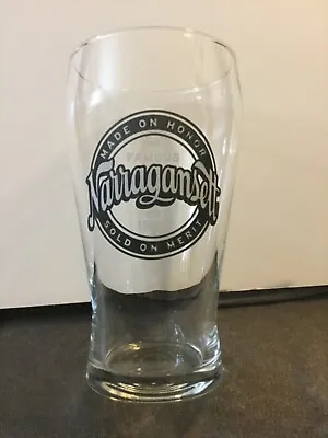 $15 • Buy Narragansett Lager Beer Pint Glass “Made On Honor” Rhode Island