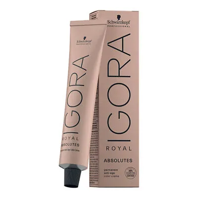 Schwarzkopf Igora Royal Absolutes Hair Colour 60ml - Free P&p • £10.15