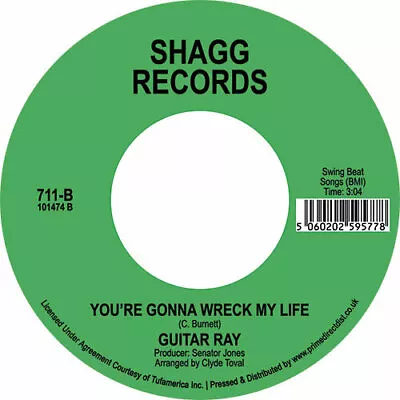 £12.99 • Buy Guitar Ray - You're Gonna Wreck My Life  - CLASSIC MODERN Northern Soul 45 Hear