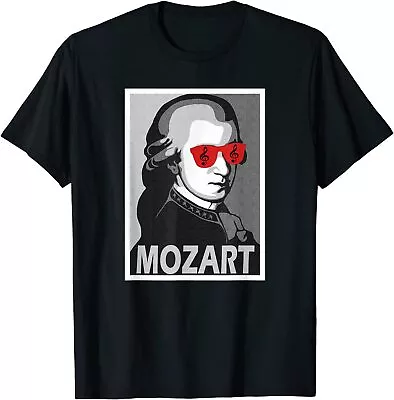 New Limited Cool Mozart Poster Style Graphic T-Shirt Free Shipping • $22.55