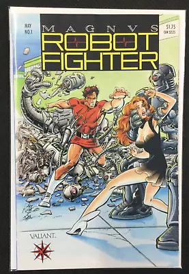 Magnus Robot Fighter #1 ('91) KEY! Premiere Of First Valiant Series MID GR+! • $0.99