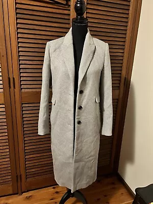 DECJUBA Grey Wool Blend Coat Size 10 • $49