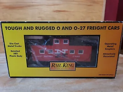 MTH 30-7013F New Haven Steel Caboose Train Rail King EXC IN BOX • $39.99