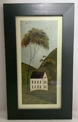 Vintage Warren Kimble “Farmhouse” Framed Folk Art Print • $19.60