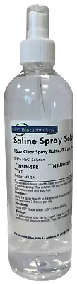 Saline Spray Solution - 16 Oz - Sterile 0.9% NaCl Solution • $15.99