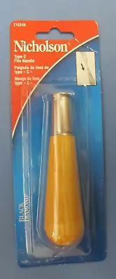 $4.69 • Buy Nicholson Wooden File Handle Type C #21524N  Size 2 NEW
