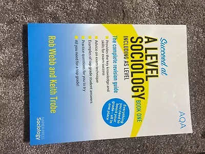 Brand New A Level Sociology (book One) Textbook • £13.50