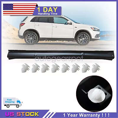 Side Skirt Rocker Extension For Mitsubishi Outlander Sport RVR ASX 2011-22 Right • $88.99