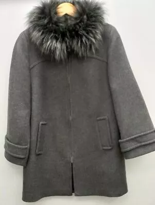 Zara Woman Women's Full Zip Faux-Fur Gray Size Medium Jacket • $24.99