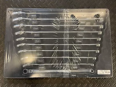 Matco Tools 10pc 0 Deg Flex Ratcheting Extra Long Metric Wrench Set SRFBZLM102TA • $479.99