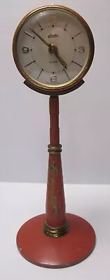 Linden Alarm Clock West Germany Vintage MCM Lamp Post Style Retro Timepiece RUNS • $30