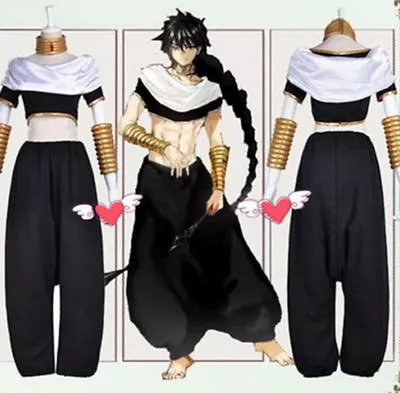 NEW !Magi The Labyrinth Of Magic Judal Black Upscale Anime Cosplay Costume; • $29.11