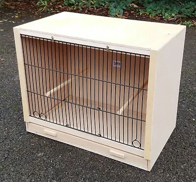£31 • Buy Single Canary Breeding Cage  19  X 15 X 12  BLACK FRONTS