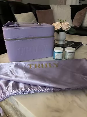 NEW Truly Beauty Amalfi Case Trunk In Lilac W/ Bonus Unicorn Fruit + Moon Rocks • $120