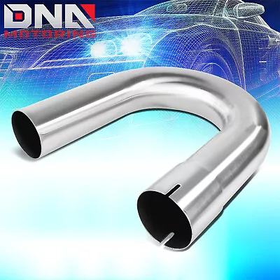 3  OD Custom 180 Degree Mandrel U-Bend Tubing Exhaust U Pipe Stainless Steel • $25.68