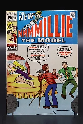 Millie The Model (1945) #181 1st Print Marvel Teen Good Girl Art Lingerie Cvr VG • $5