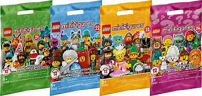 Lego Collectable Minifigures Series 7-25 Disney 100 Marvel DC &More FREE P+P • £8.95